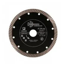 Диск алмазный отрезной 150×22,23 Турбо ультратонкий серия Grand hot press GTT703