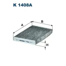 Фильтр, воздух во внутренном пространстве FILTRON K 1408A