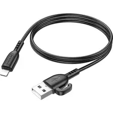 Кабель Borofone BX91 Lightning (1м, черный)