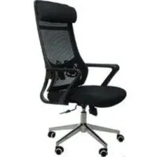 Офисное кресло SitUp Aura Black Chrome (черный)