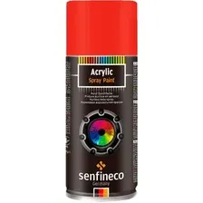 Краска автомобильная Senfineco Paint Acrylic 800 C High Tem  Red / 4400 (400мл, красный)