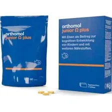 Витамины, минералы Orthomol Junior Omega Plus (90 жевательных ирисок)