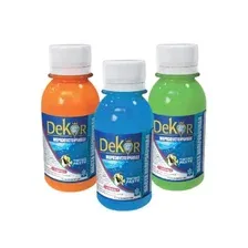 Колеровочная краска Dekor 8 (красно-коричневый, 0.1 кг)