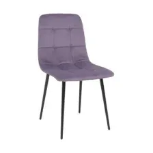 Стул AV 406-N, сливовый бархат Confetti plum/черный