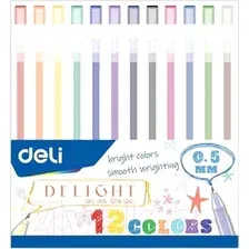 Набор гелевых ручек Deli Delight / G11912C (12цв)