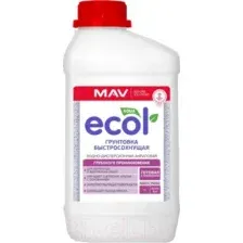 Грунтовка MAV Ecol ВД-АК-06 (1л, бесцветный)