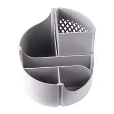 Органайзер настольный Darvish Офис класс 360 / DV-12227 (серый)
