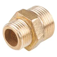 Ниппель латунный 3/4&quotх1/2&quot с наружной резьбой ЦВЕТЛИТ (ZW50058)