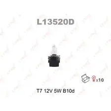Автолампа накаливания B10d LYNXAUTO L13520D 12