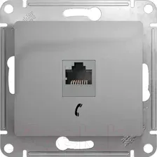 Розетка телефонная Systeme Electric Glossa GSL000381T