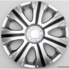 Колпак декоративный автомобильный Расинг Super Silver 15 4 шт STAR S15293