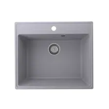 Кухонная мойка Ulgran QUARTZ Forte 580-05 (бетон)