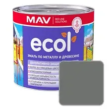 Эмаль Ecol ПФ-115 MAV (серая) 1 л