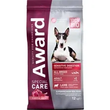 Корм для собак Award Special Care Sensitive Digestion, ягненок, 12 кг