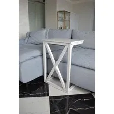 Приставной столик Antonoff style 50х40х72 (с патиной серебро)