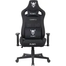 Кресло геймерское FLOKY Velocity Black черный