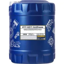 Антифриз Mannol AG11-75, синий, 10 л
