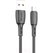 Кабель Vipfan X05 USB-Micro (2м, черный)