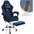 Кресло вибромассажное Calviano AVANTI ULTIMATO blue fabric