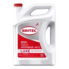 Антифриз Sintec Luxe G12+ (10кг, красный)