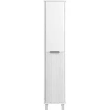 Brevita Шкаф-пенал для ванной Risacca White 35 RIS-05035-014П (белый матовый)