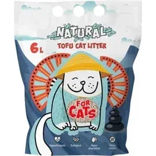 Наполнитель для туалета For Cats Tofu Natural комкующийся без запаха / TUZ942 (6л)