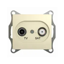 Розетка телевизионная Systeme Electric Glossa GSL000298
