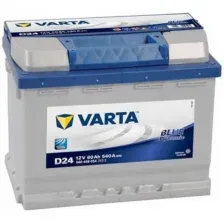 Аккумулятор Varta Blue Dynamic D24 60 Аh, 540А R 560 408 054 VARTA 560408054