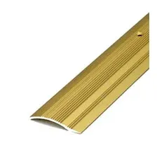 Порог алюминиевый BEST золото КЕ, 1,35 м