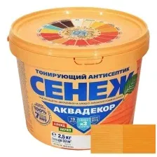 Антисептик Сенеж Аквадекор 109 орех 2,5 кг