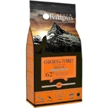 Корм для собак Black Olympus для крупных пород, курица и индейка с бурым рисом, 12 кг