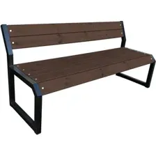 Скамейка M-Group Модерн 40 18190420 (без покрытия, 2м)