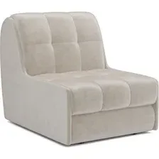 Кресло-кровать Мебель-АРС Барон №2 НПБ (бархат, бежевый Star Velvet 6 Light Beige)