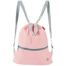 Сумка NINETYGO Manhattan Tyvek Drawstring Bag (розовый)