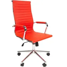Офисное кресло CHAIRMAN 755 (экопремиум красный)