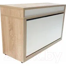 Тумба для обуви Элана 1к.80 (дуб сонома/белый)