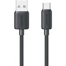 Кабель Usams US-SJ693 USB Type-A - USB Type-C (2 м, черный)