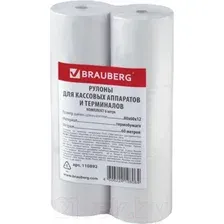 Чековая лента  BRAUBERG Термобумага 110892