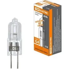 Галогенная лампа TDM Electric JC-20Вт-12В-G4