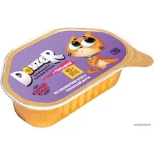 Консервированный корм для кошек Doyzer с говядиной 95 г