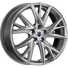 Литые диски K&amp;K Кайлас 18x6.5" 5x108мм DIA 65.1мм ET 43мм дарк платинум