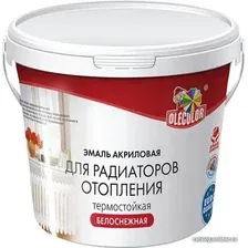Эмаль Olecolor Для радиаторов отопления 500 г (полуглянцевый)