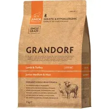 Сухой корм для собак Grandorf Dog Junior Lamb & Turkey (3кг)