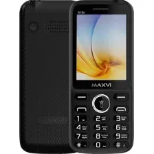 Кнопочный телефон Maxvi K15n (черный)