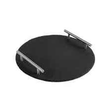 Блюдо из сланца с ручками PERFECTO LINEA d30 см (28-325325)
