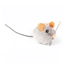 Мышка со звуком игрушка с кошачьей мятой для кошек, 4 см