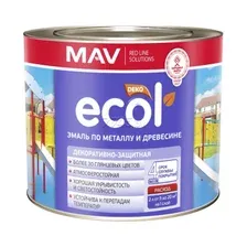Эмаль ECOL ПФ-115 фиолетовая, 2 кг