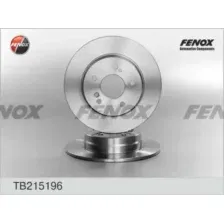 Тормозной диск FENOX TB215196 полный , задняя ось