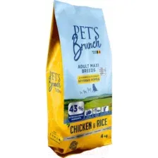 Сухой корм для собак Pet's Brunch Adult Maxi Breeds с курицей (4кг)
