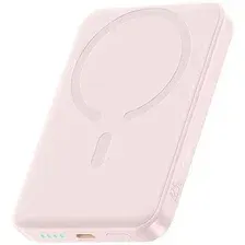 Внешний аккумулятор Baseus EnerFill FM11 Ultra-Mini Magnetic Power Bank 10000mAh (розовый)